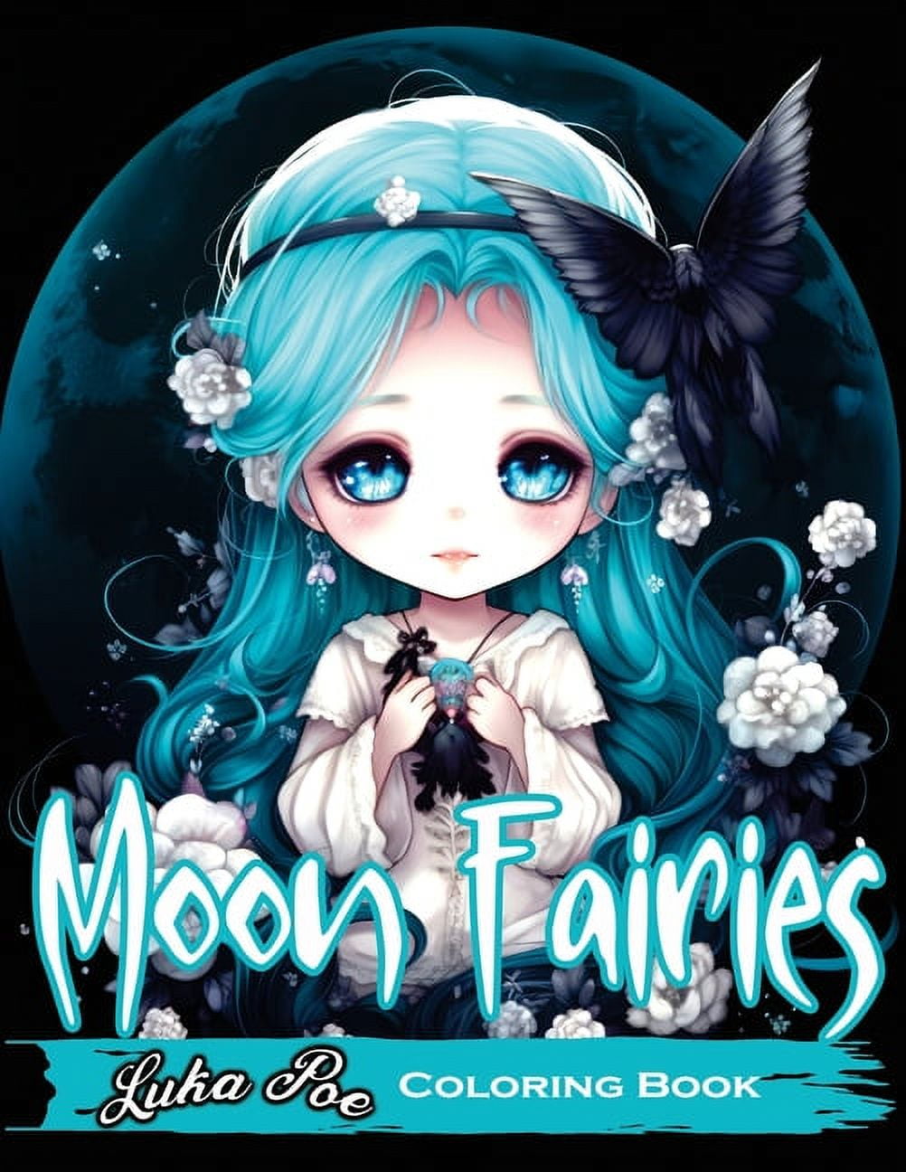 Moon Fairies Magical Moon Fairies Enchanting Coloring Pages for Kids