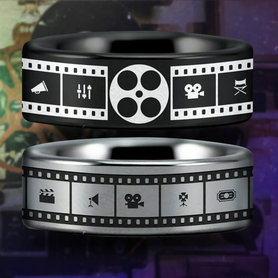 Moon Fairy Tungsten Carbide Ring