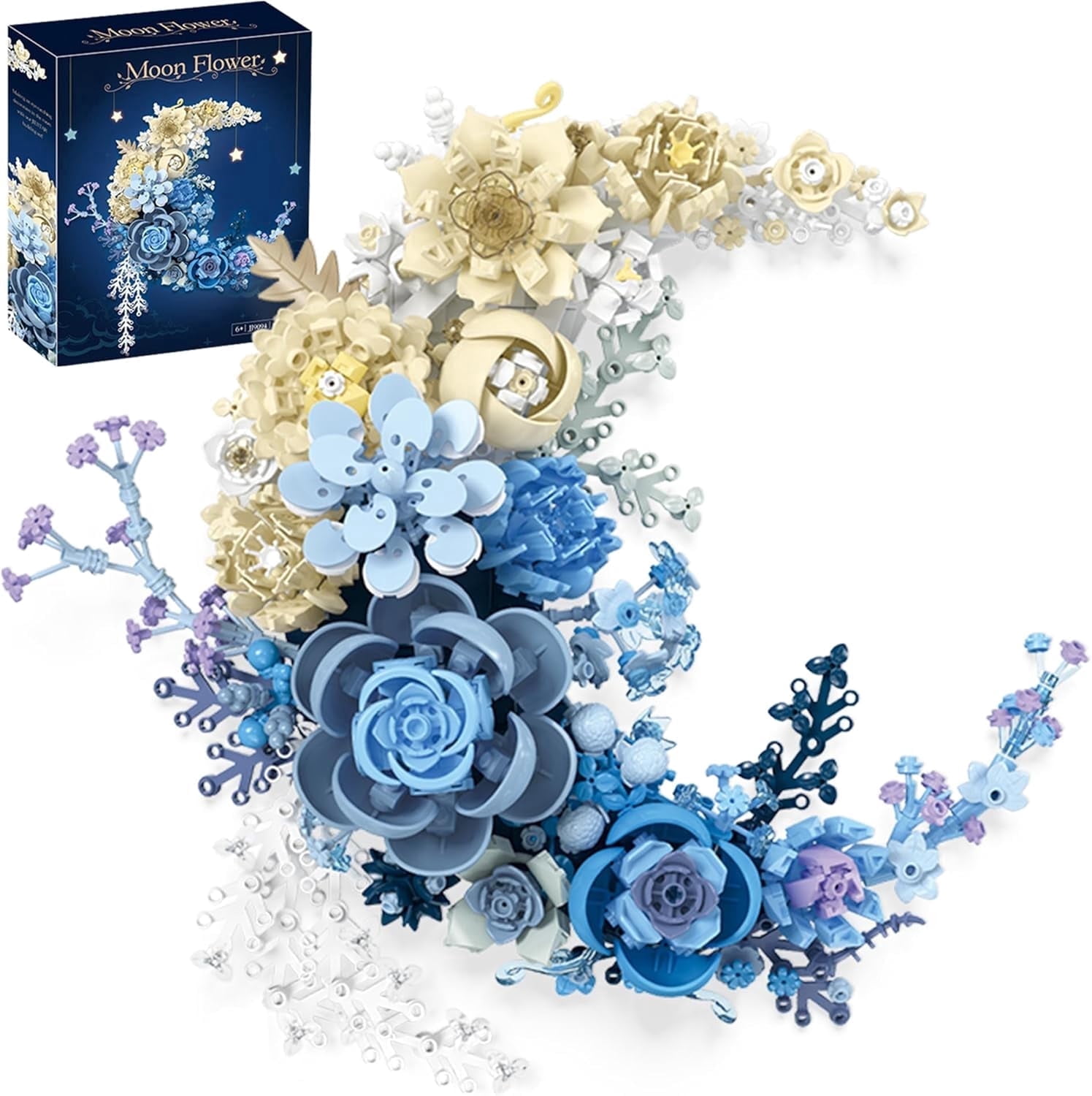 Cabeeskii Botanical Collection Nature & Floral Building Set Art and Craft Kit 934 Piece