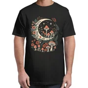 Moon Flowers Aesthetic Adult Sz S-4XL T-Shirt