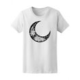 thumbnail image 1 of Moon Flowers T-Shirt Women -Image by Shutterstock, Female XX-Large, 1 of 2