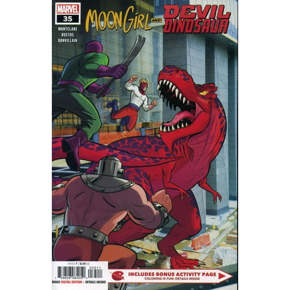 Moon Girl And Devil Dinosaur #35 VF ; Marvel Comic Book