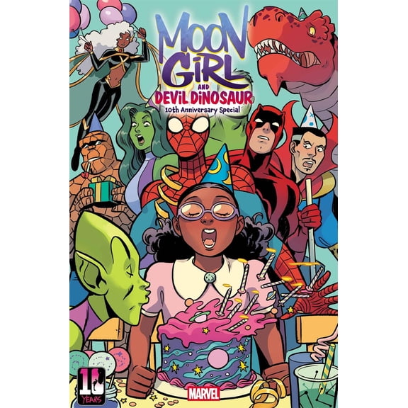 Moon Girl & Devil Dinosaur 10th Ann Special #1 Bustos Var  Marvel Prh Comic Book 2025