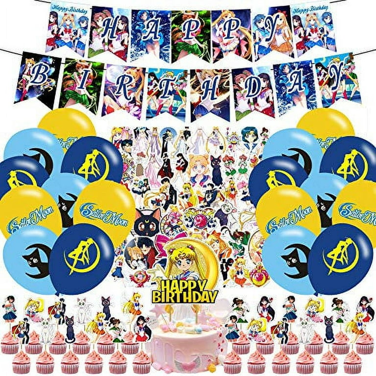 Moon Girl Sailor Birthday Party Supplies,Moon Girl Sailor Themed