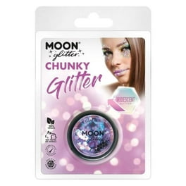 Moon Glitter Iridescent Chunky Clamshell, 3g Costume Make Up