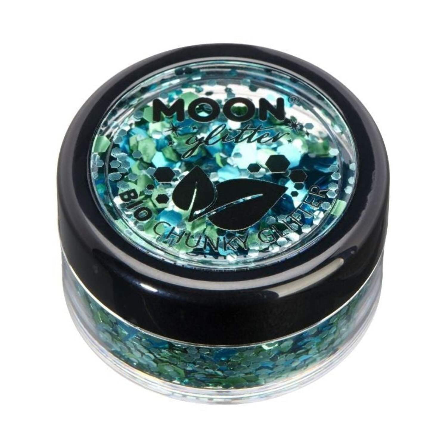 Moon Glitter Mystic Bio Chunky Mixed Colours Single, 3g Costume Make Up Moon Glitter Mystic Bio Chunky Mixed Colours Single, 3g Costume Make Up