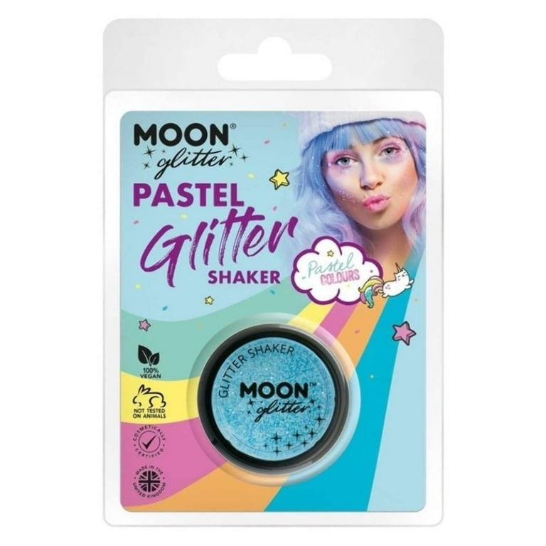Moon Glitter Pastel Shakers Clamshell, 5g Costume Make Up Moon Glitter Pastel Shakers Clamshell, 5g Costume Make Up
