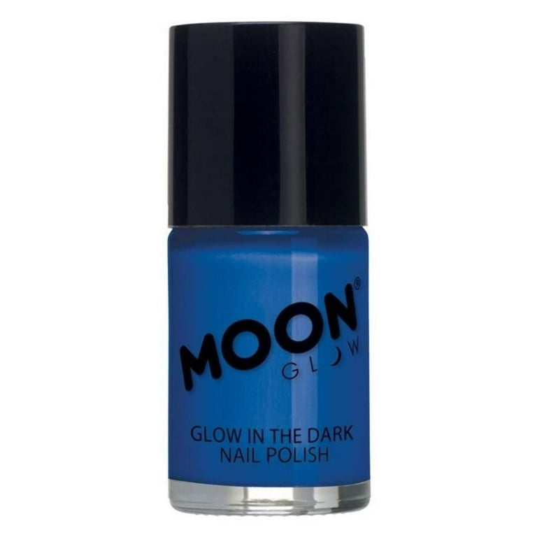 Moon Glow In The Dark Nail Polish 14ml Single Costume Make Up Moon Glow In The Dark Nail Polish 14ml Single Costume Make Up