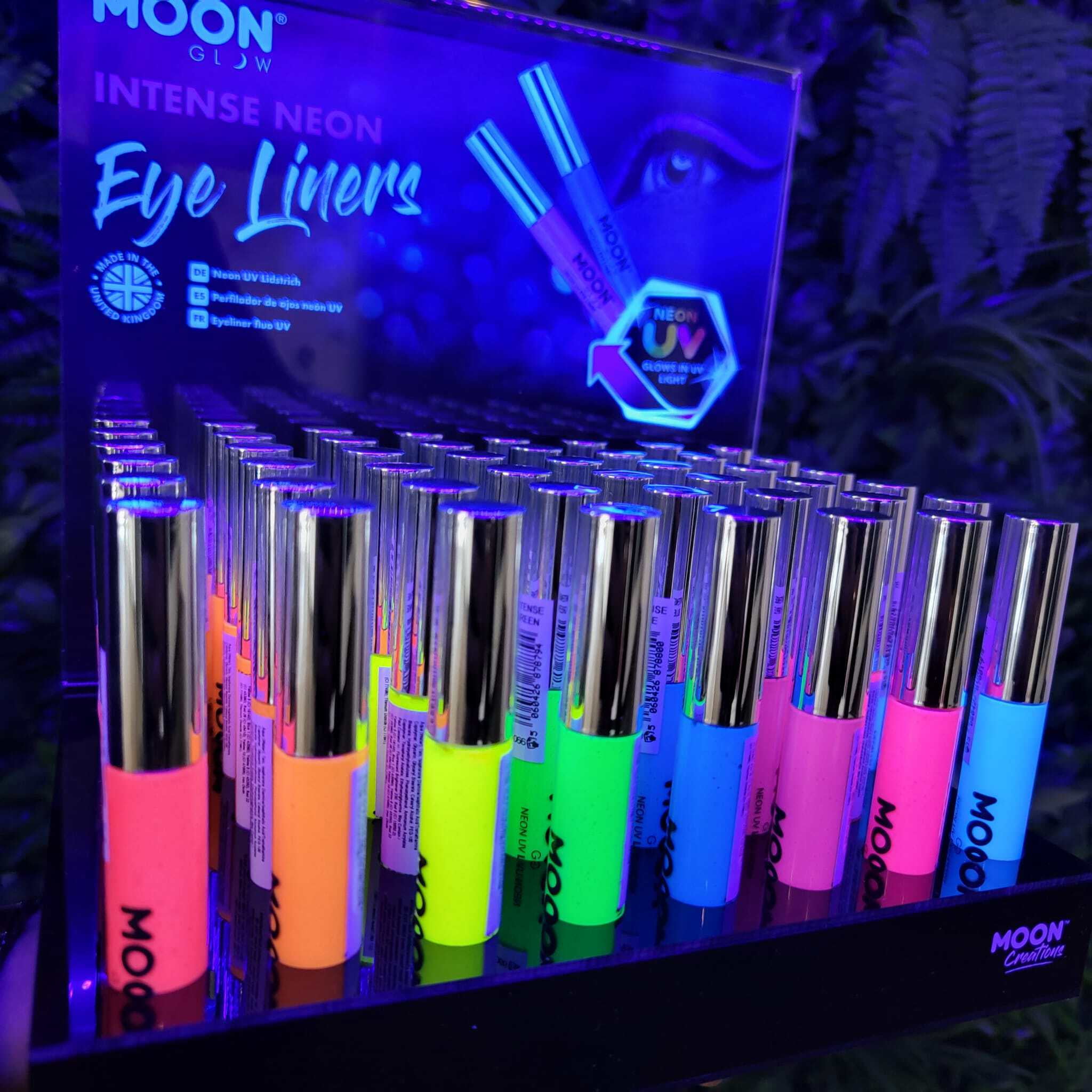 Moon Glow Intense Neon UV Eye Liner Single, 10ml Costume Make Up Moon Glow Intense Neon UV Eye Liner Single, 10ml Costume Make Up