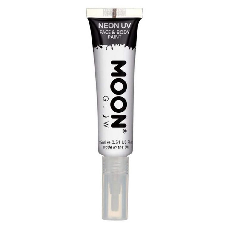 Moon Creations Face & Body Paints With Brush Applicator, 15ml Clamshell Costume Make Up Moon Creations Face & Body Paints With Brush Applicator, 15ml Clamshell Costume Make Up