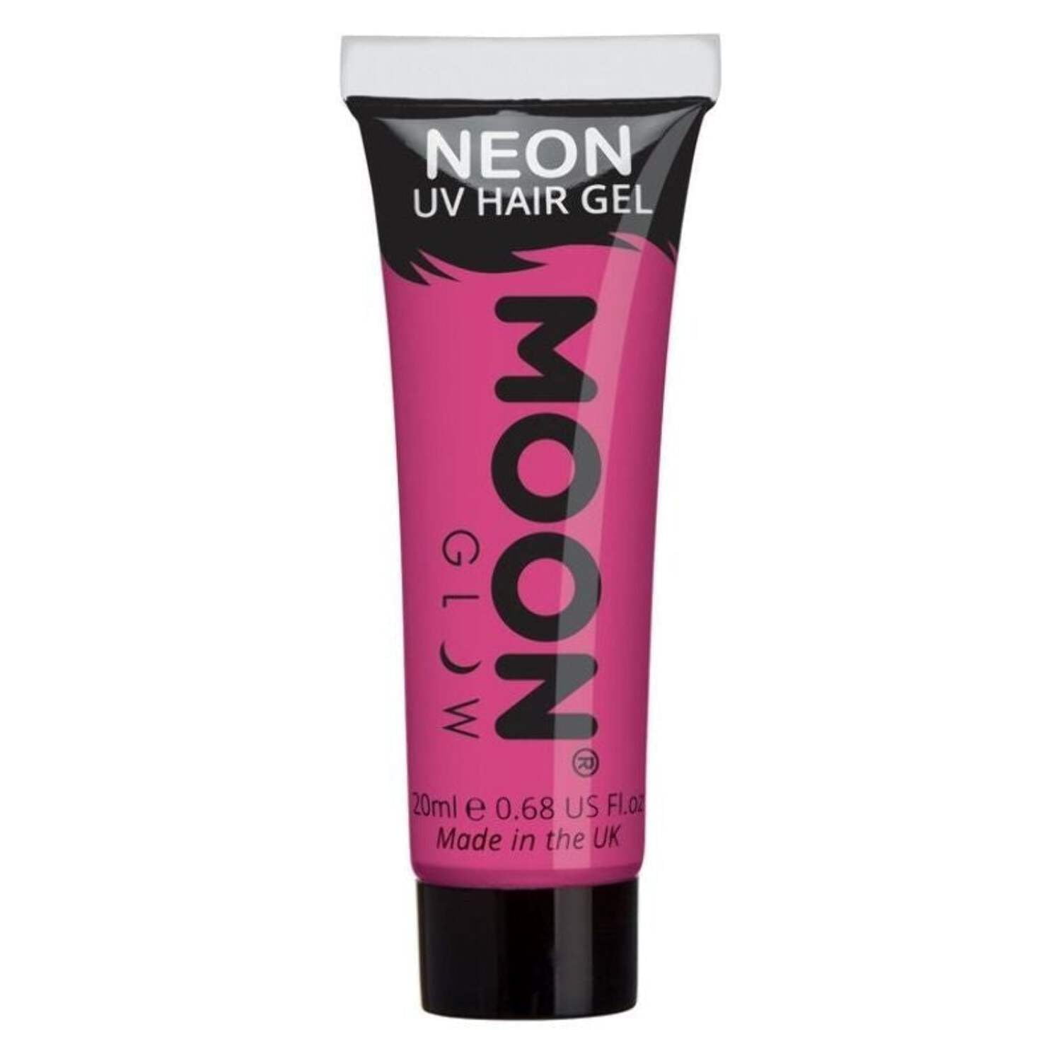 Hair Gel Moon Glow Intense Neon UV Adult Single, 20ml Costume Make Up Hair Gel Moon Glow Intense Neon UV Adult Single, 20ml Costume Make Up