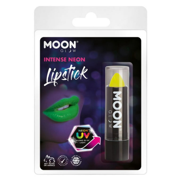 Moon Glow Intense Neon UV Lipstick Intense Yellow M37531 Costume Make Up Moon Glow Intense Neon UV Lipstick Intense Yellow M37531 Costume Make Up