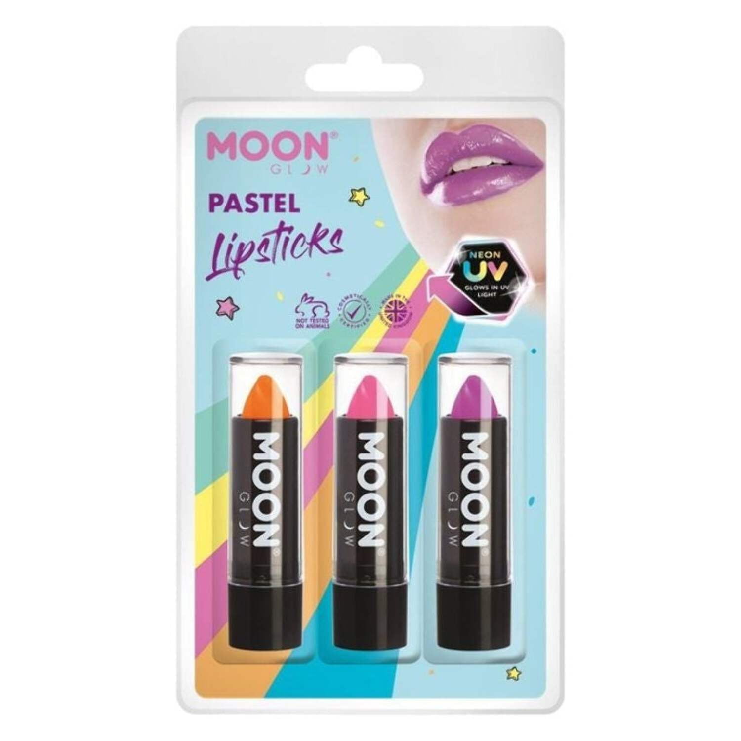 Moon Glow Intense Neon UV Mascara M35605 Costume Make Up Moon Glow Intense Neon UV Mascara M35605 Costume Make Up