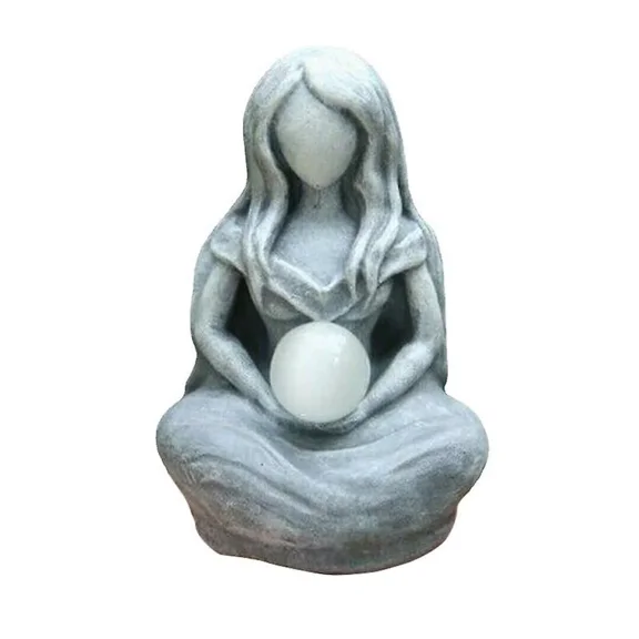 Moon Goddess Statue Greek Mythological Figure Resin Sculpture Home Decorations SHYTMV