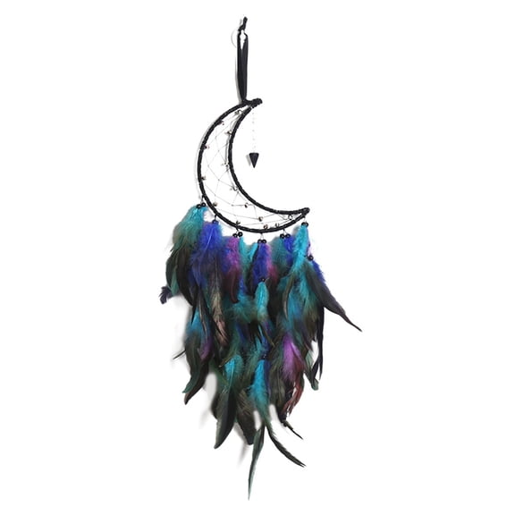 Moon , Handmade   Boho Wall Hanging Ornament Blessing Gift for Bedroom Party Decoration