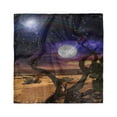 thumbnail image 1 of Moon Head Scarf, Desert Night Nebula Stars, Head Wrap, 3 Sizes, by Ambesonne, 1 of 2
