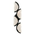 thumbnail image 1 of Moon Integrated LED Black Wall Light, 1 of 13