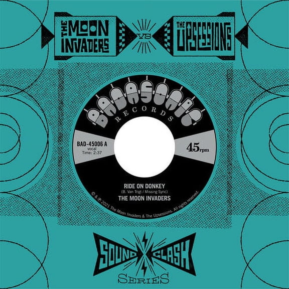 Moon Invaders Vs the Upsessions - Soundclash Vol. 2 - Ska - Vinyl [7-Inch]