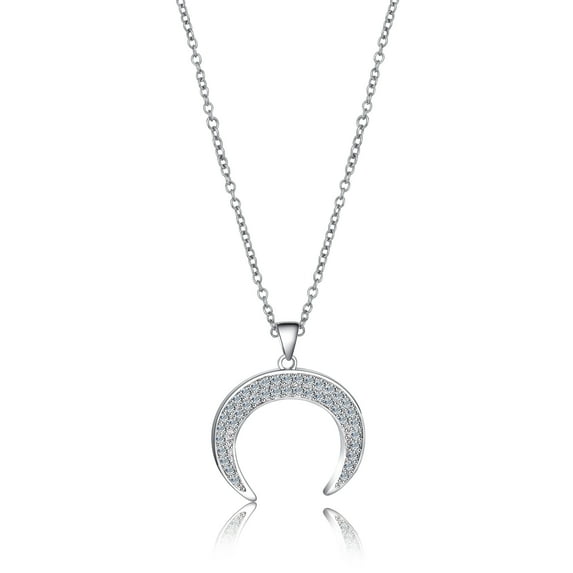 Moon Jewelry Moon Pendant Necklace Crescent Half-Moon Necklace Women Jewelry Gift for Her Dainty Women Necklace