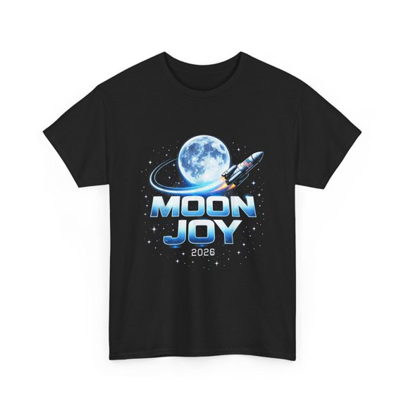 Moon Joy Space Exploration Missions 2026 Phrase Suited To Casual Events And Everyday Wear Shirt, Size S-5XL