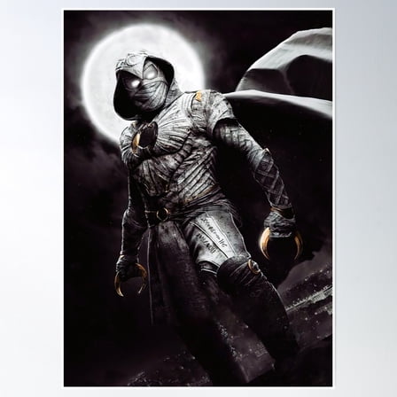 Moon - Knight 2022 Poster Wall Art, Modern Wall Decor, 8x12 UNFRAMED