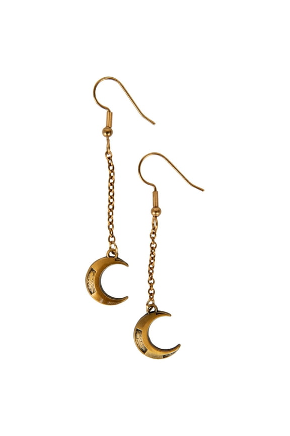 Crescent Dangle Earrings