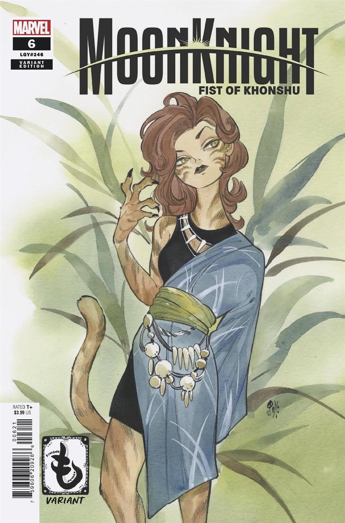 Moon Knight Fist Of Khonshu #6 (Peach Momoko Kimoko Var) Marvel Prh ...