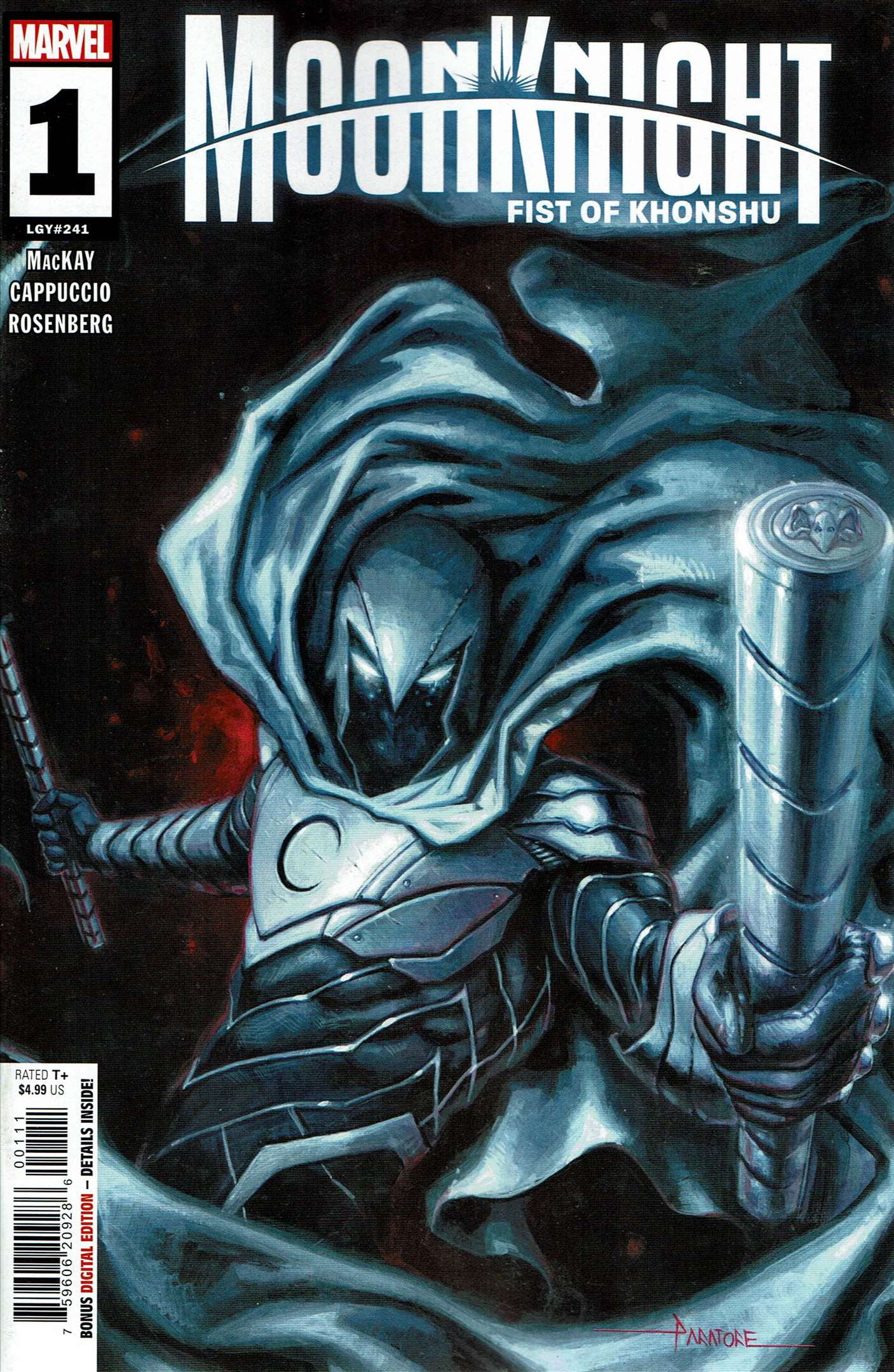 Moon Knight: Fist of Khonshu #1 VF ; Marvel Comic Book - Walmart.com