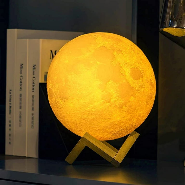 Moon Lamp 128 Colors Moon Night Light for Kids Adults with