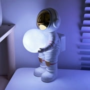 Moon Lamp for Kids, Astronaut Light with 6 Color,Space Buddy Bluetooth Speaker,Perfect for Bedroom Decor,Nursery and Space-Themed Parties,Ideal Birthday Gift Moon Light