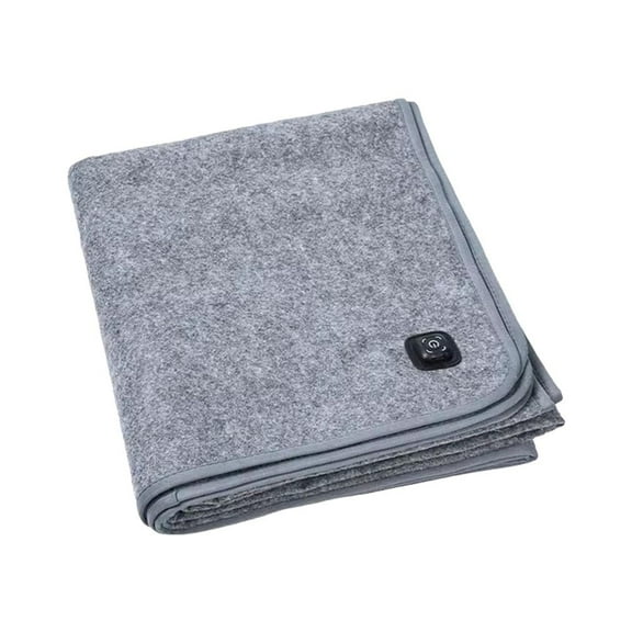 Heated Car Blanket USB Electric - Portable Heating Cover for Travel & Camping, Machine Washable Soft Fabric
