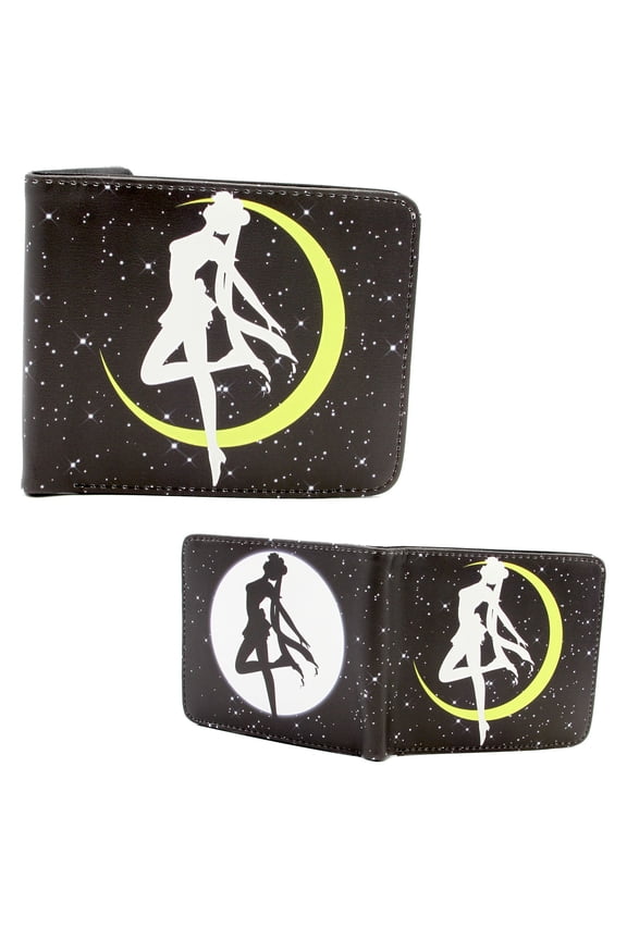 Moon Logo - Sailor Moon 4x5" Bi-Fold Wallet