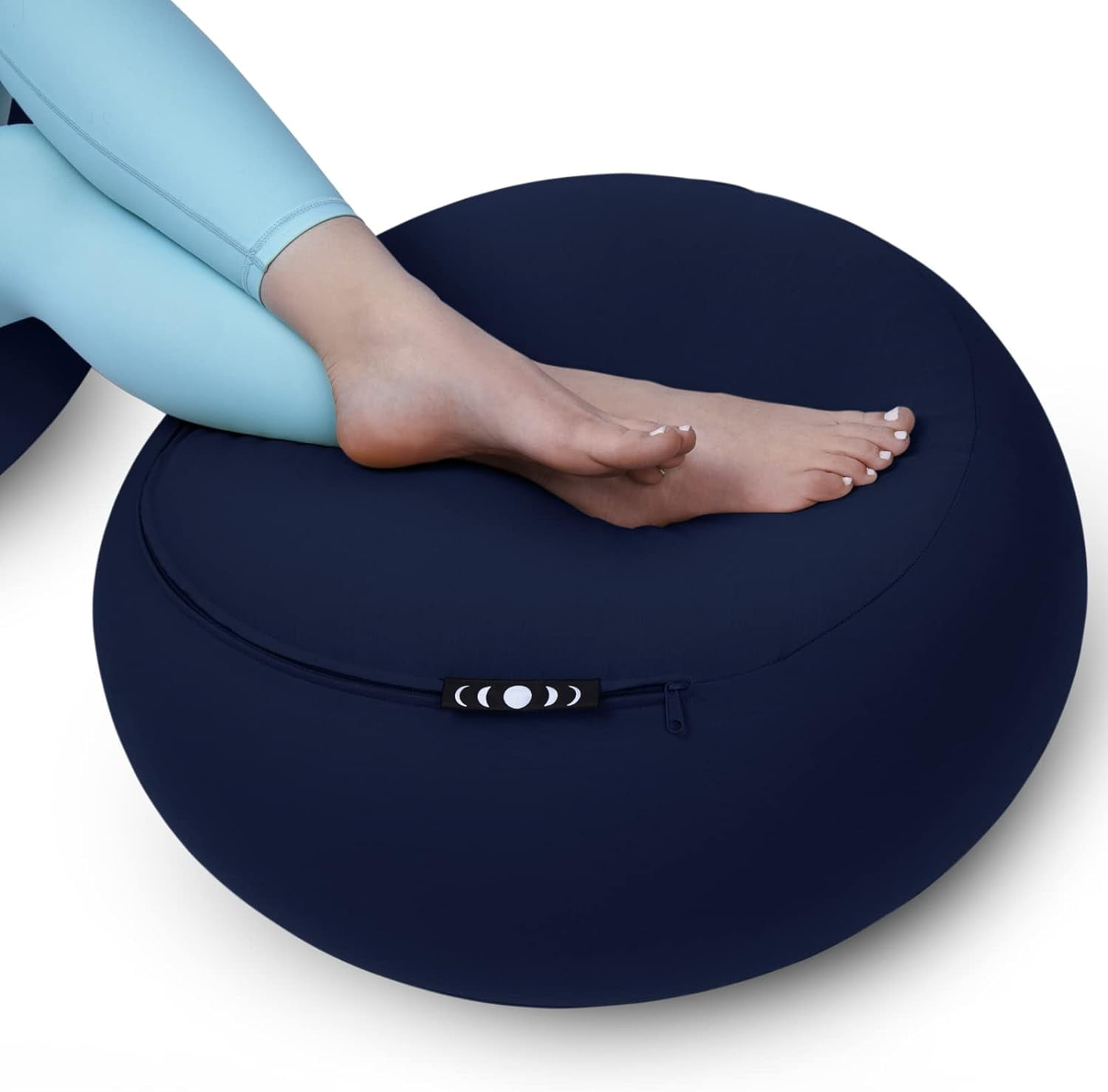 Moon Lunar Lift Footrest For Bean Bag Chair, Navy The Beanbag For