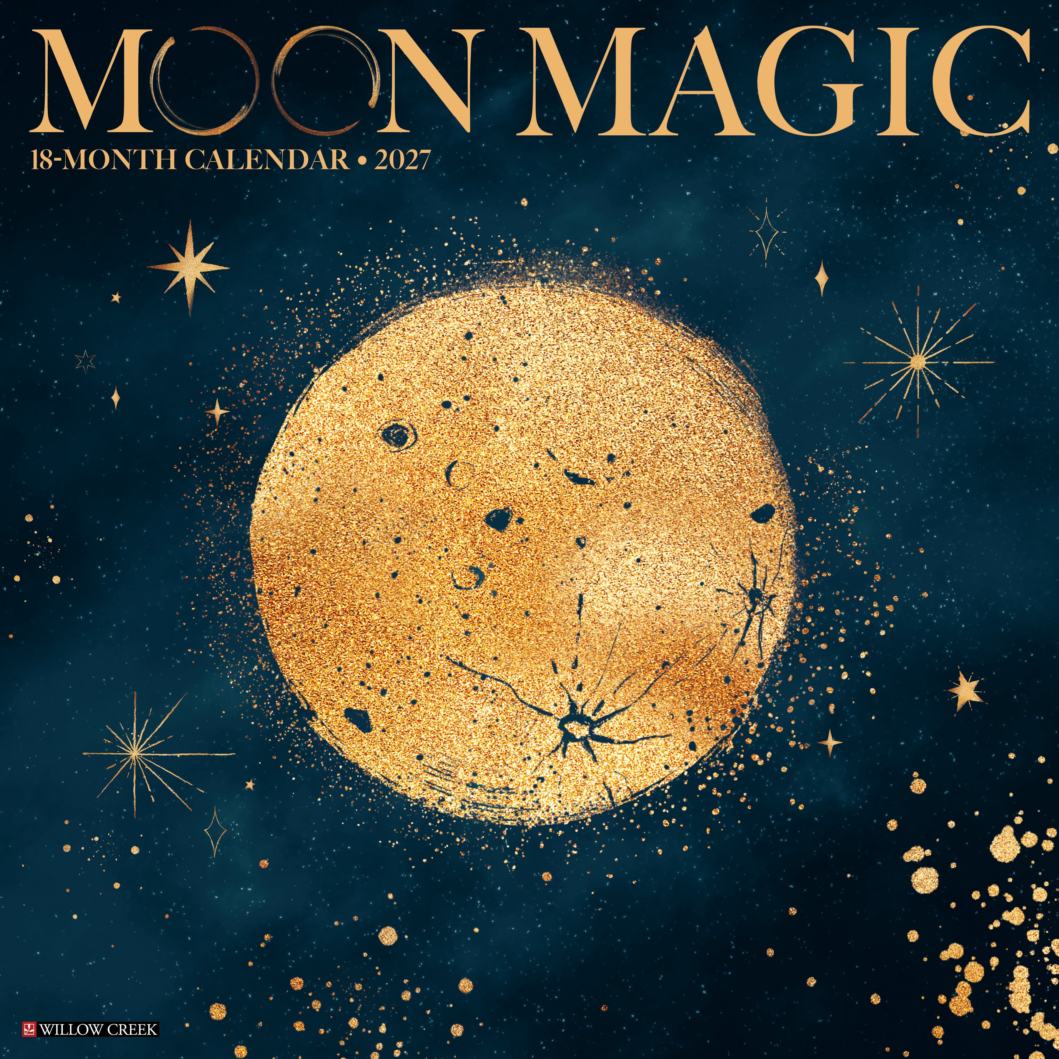 Willow Creek Press, Moon Magic 2027 Wall Calendar