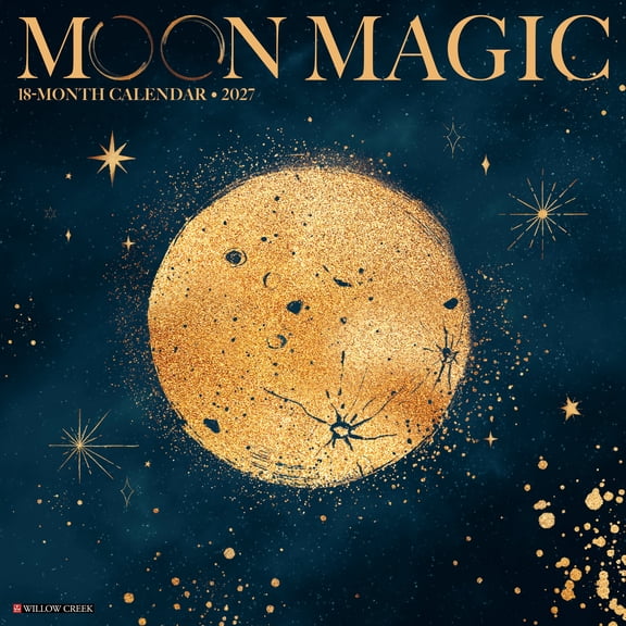 Willow Creek Press, Moon Magic 2027 Wall Calendar