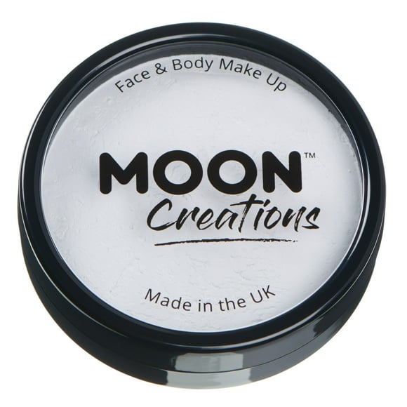 Moon Makeup Moon Creations - Pro Face Paint Cake Pots - White