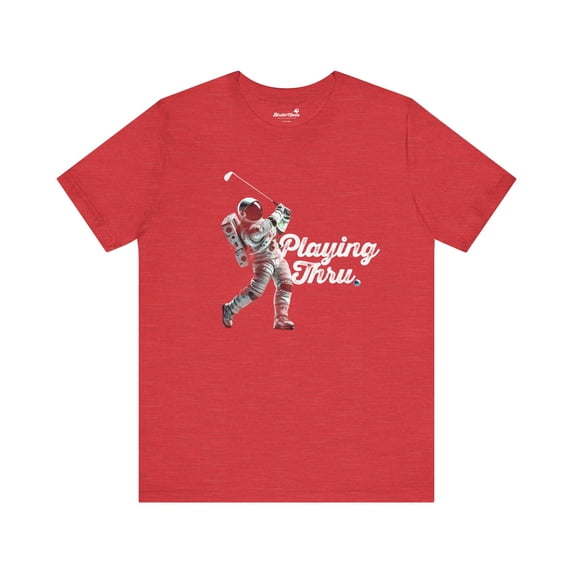 Moon Man | Playing Thru | Golf T-Shirt