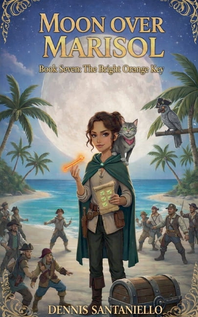 Moon Over Marisol The Bright Orange Key, Book 7, (Paperback)
