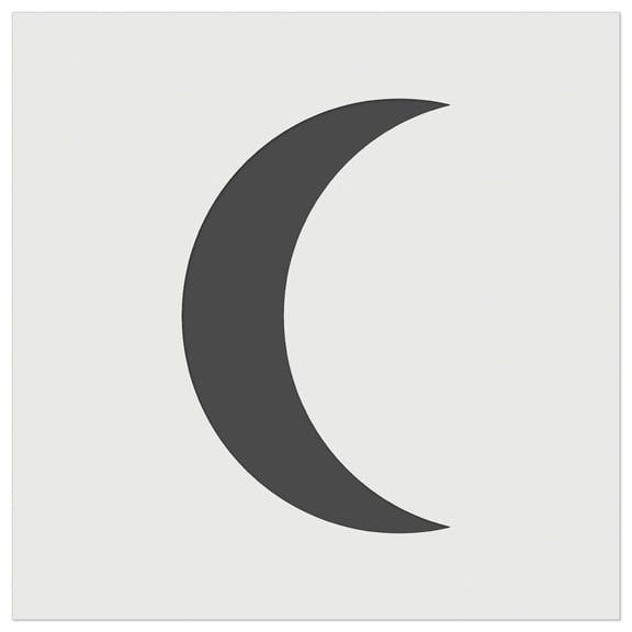 Moon Partial DIY Cookie Wall Craft Stencil - 7.0 Inch
