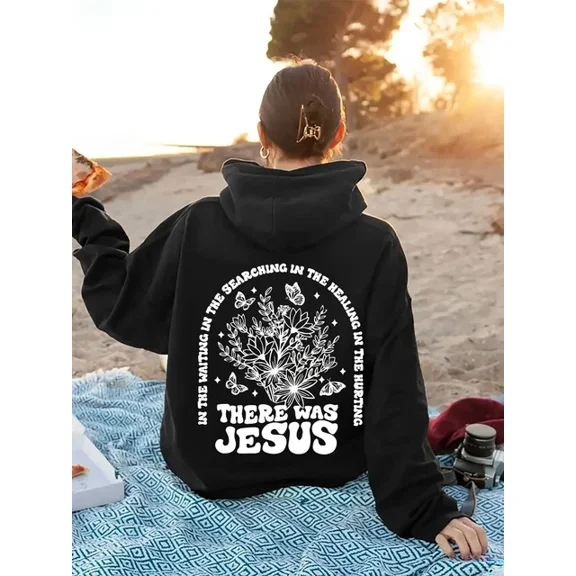 Moon Pattern 1 Side Hoodie S-5Xl Casual Pullover Pocket Fall Winter