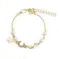 thumbnail image 1 of Moon Pendant Bracelet with Korean Star Charm Stylish and Trendy Accessor Sale M9A5, 1 of 9