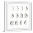 thumbnail image 1 of Moon Phase Framed Painting Art Print, 12.00" x 1.50", 1 of 6