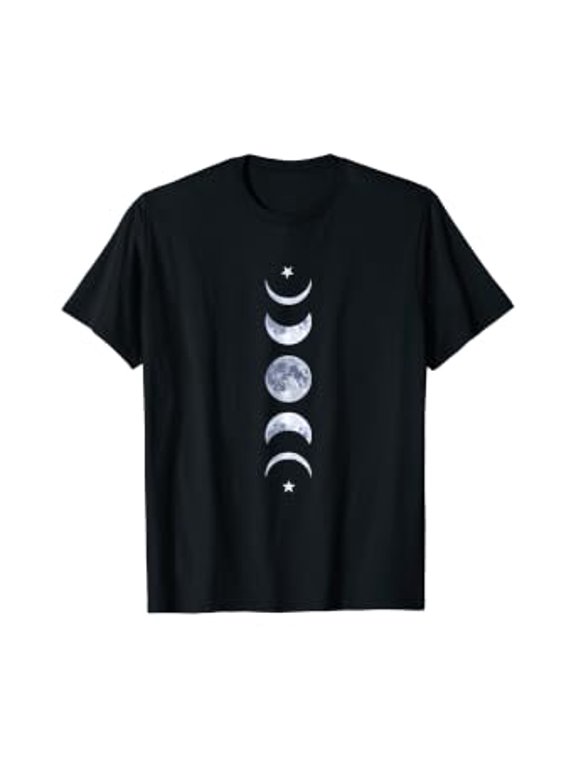 Moon Phase Lunar Cycle Astrology Celestial Astronomy Gift T-Shirt