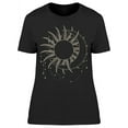 thumbnail image 1 of Moon Phases Art Graphic T-Shirt Women -Image by Shutterstock, Female Medium, 1 of 2