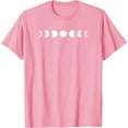 thumbnail image 1 of Moon Phases Minimalist Astronomy / Astrology Diagram T-Shirt, 1 of 2