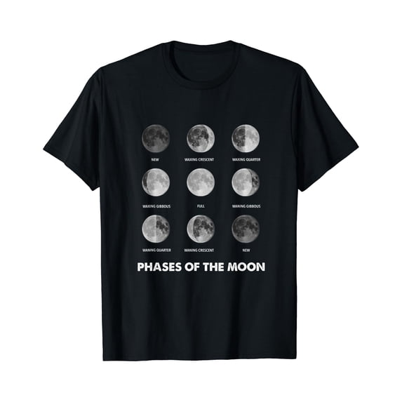 Moon Phases Moon Cycle Lunar Cycle Lunar Eclipse Classic Theme Everyday ...