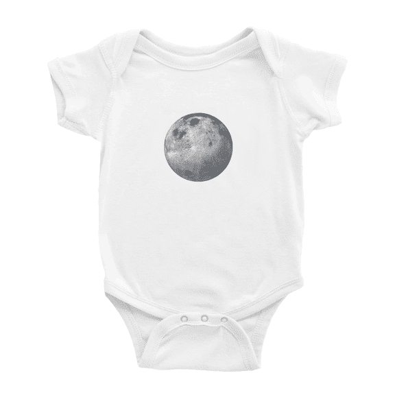 Moon Phases Space Funny Baby Clothes Bodysuits Boy Girl Unisex
