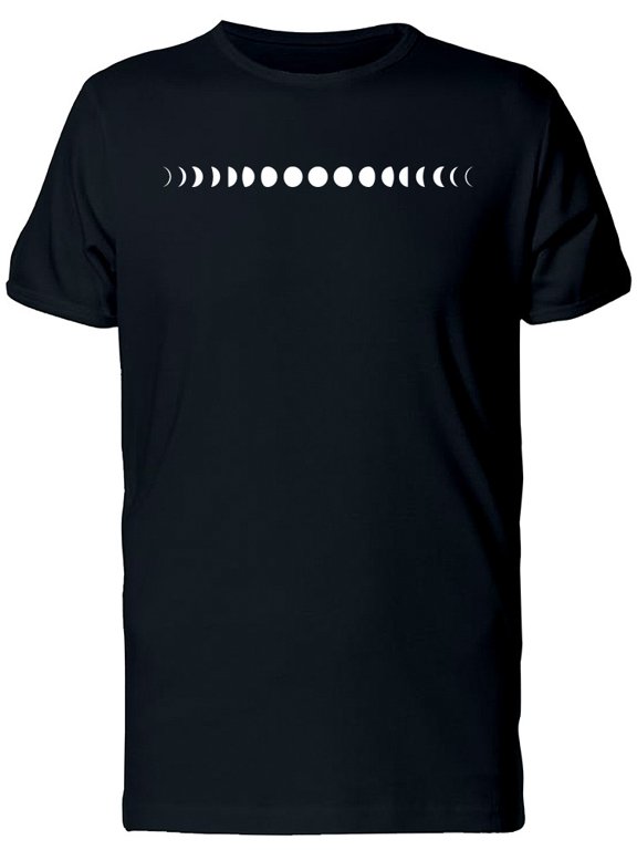 Moon Phases. T-Shirt Men -Image by Shutterstock, Male Medium