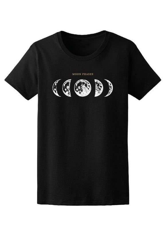 Moon Phases T-Shirt Men -Image by Shutterstock, Male Medium