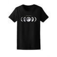 thumbnail image 1 of Moon Phases T-Shirt Men -Image by Shutterstock, Male Small, 1 of 2
